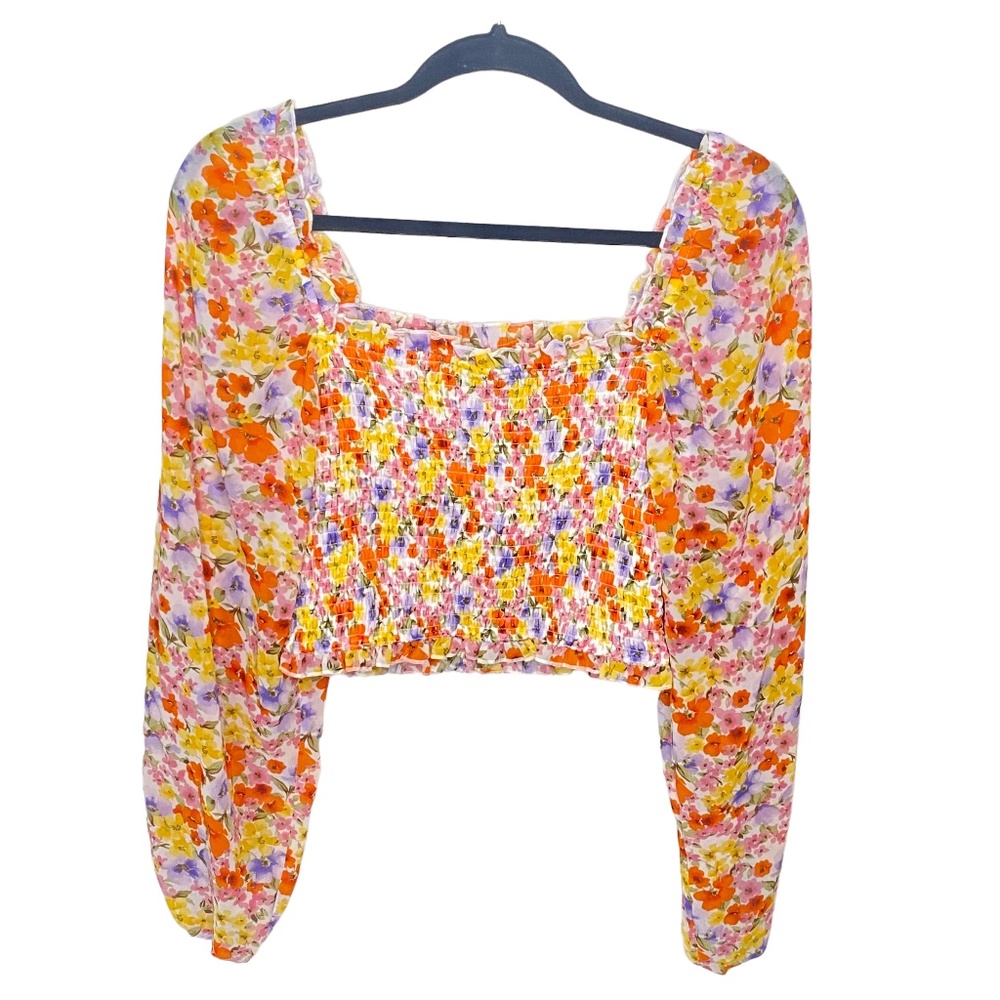 Floral Crop Top